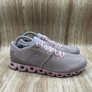 On Cloud X Swiss Engineering Running Shoes Sneakers Beige Pink Women's Size 9